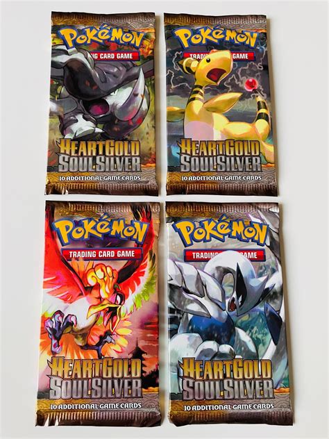 HeartGold SoulSilver Base Set Booster Pack LegendaryCards Eu