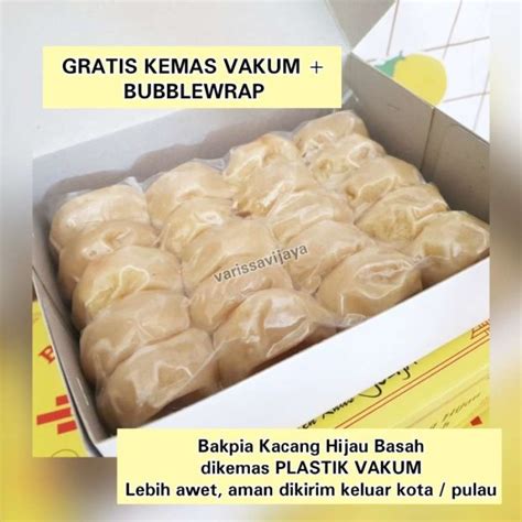 Jual Bakpia Pathok Basah Rasa Kacang Hijau Isi Asli Jogja Di Seller