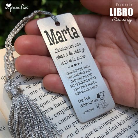 Punto De Libro Marcap Ginas Personalizados Para Profesores