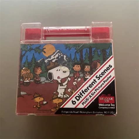 VINTAGE PEANUTS GANG Cube Block Puzzle Snoopy Woodstock Linus Sally