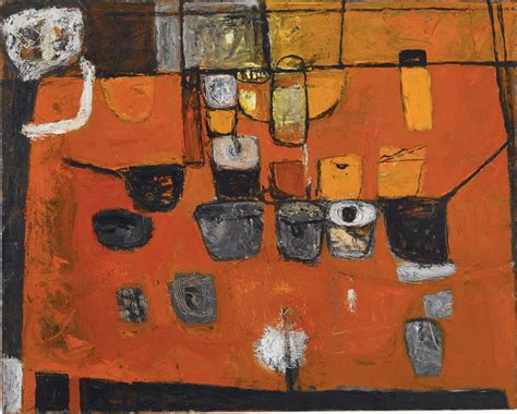 William Scott Figure And Still Life 1956 Oil On Canvas 1219 × 153