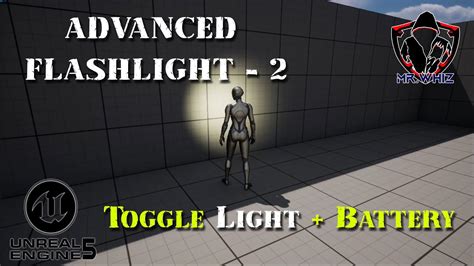 How To Setup FlashLight In Unreal Engine 5 On Off Battery 2