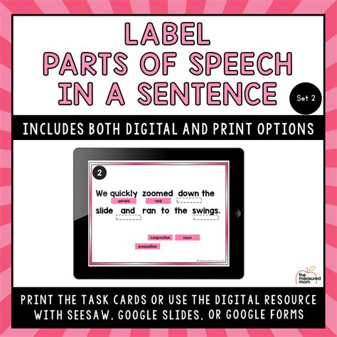 Label Parts Of Speech Worksheet Free Printable Worksheets