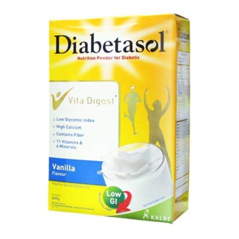 Diabetasol Nutrition Powder For Diabetic Vanilla G Lazada Ph