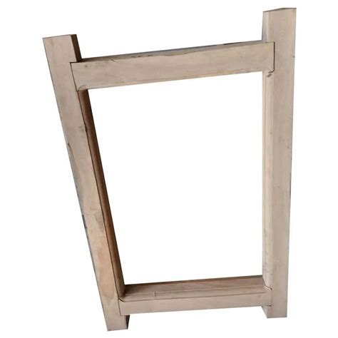 Brown Rectangular 26mm Teak Wood Window Frame Grade Of Material A