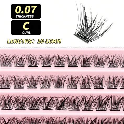 Cluster Lashes 120 Individual Lashes Clusters Eyelash Extensions False