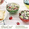 Amazon Deecoo Porcelain Bowls Set Ounce Piece For Cereal