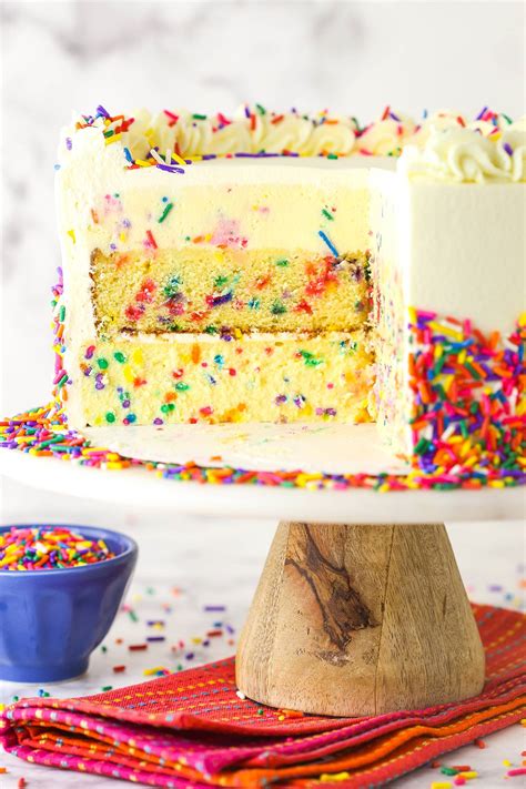 Funfetti Millionaire Cake Ultimate Funfetti Cake L Life Love And Sugar