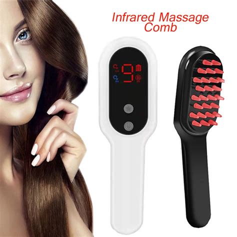 Peigne De Croissance Des Cheveux Lectrique Brosse Cheveux Laser