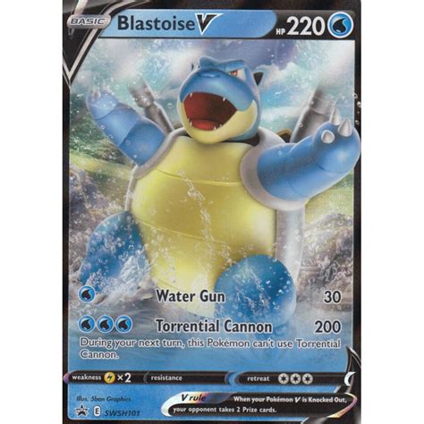 Blastoise V Swsh Promo