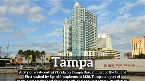 What Is Tampa How Does Tampa Look How To Say Tampa In English Youtube