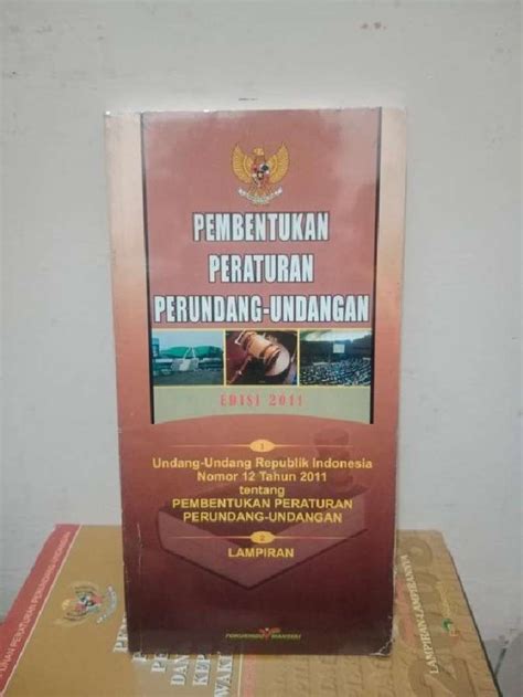 Jual Buku Pembentukan Peraturan Perundang Undangan Edisi Terbnaru Di