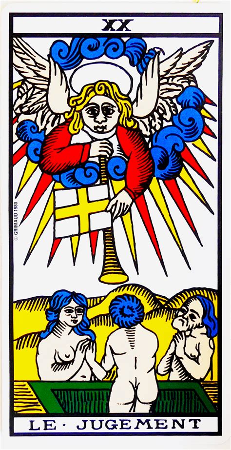 Significations Du Jugement Dans Le Tarot De Marseille