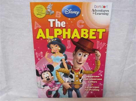 Amazon.com: Disney & Pixar Film Characters The Alphabet 32 Page ...