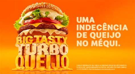 Méqui apresenta o Big Tasty Turbo Queijo