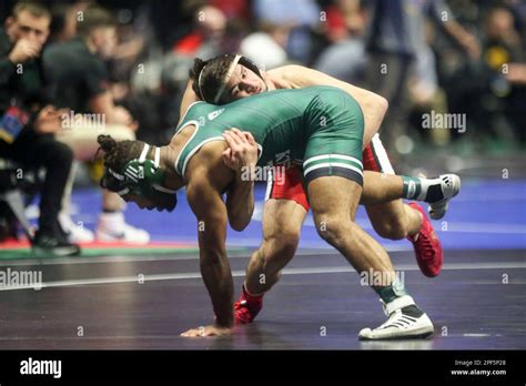 Cornell Wrestler Yianni Diakomihalis Takes Down Cal Polys Dom Demas