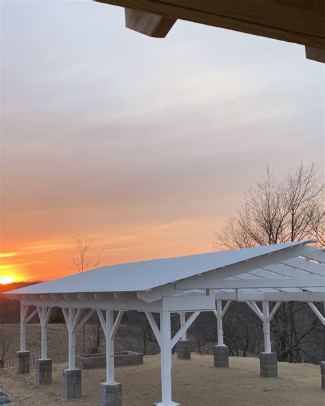 Installing A Steel Roof On Our DIY Pavilion | Fletcher Creek Cottage