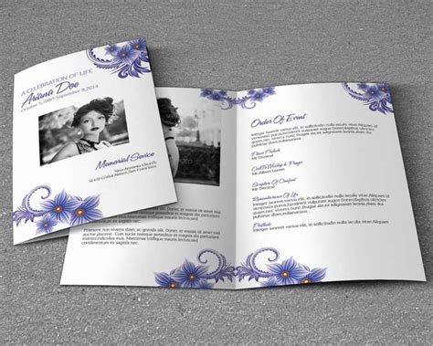 Funeral Brochure Template Free