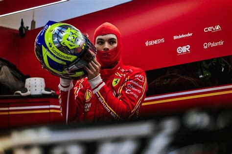 F Bearman Torna In Pista A Fiorano Con La Ferrari F Formula