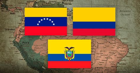 Porque Las Banderas De Ecuador Venezuela Y Colombia Latoya Waters