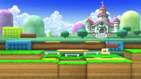 Stage Super Mario Bros. - 3D Land [3DS] | Super Smash Bros. Ultimate