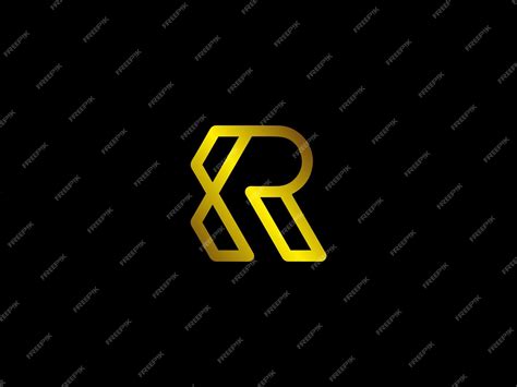 Premium Vector | Kr logo design