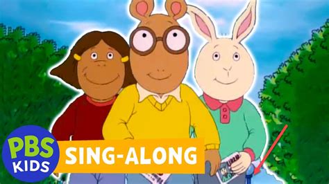 Arthur Sing Along Library Card Song Pbs Kids Youtube