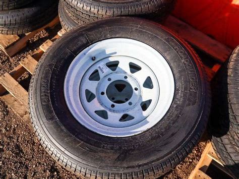 New Roadguider St Radial Tires With Wheels Roller Auctions