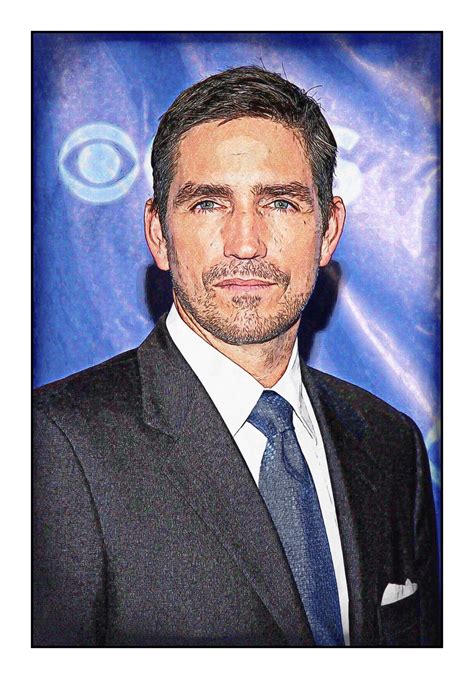 Jim Caviezel Art That Makes Your Brain Happy An Art Work Of Caviezel