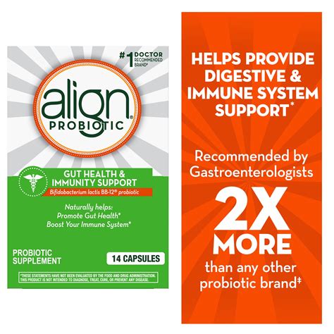 Align Probiotic Gut Health And Immunity Capsules Unisex Daily