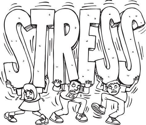 Stress Cartoon - Cliparts.co