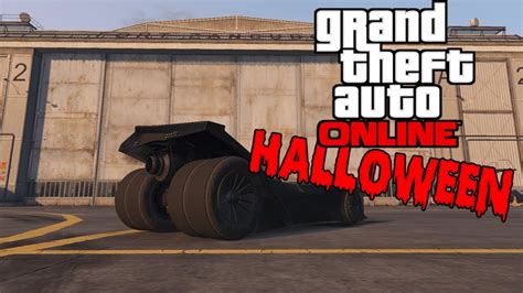 NEW BATMOBILE VIGILANTE IN GTA 5 ONLINE HELLOWEEN DLC GTA 5 DLC