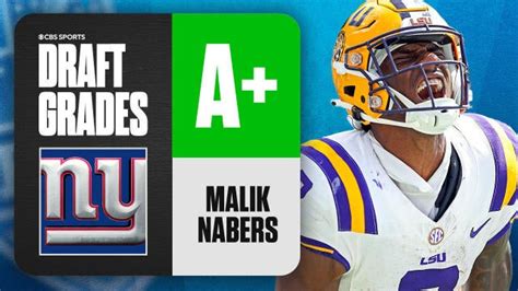 2024 Nfl Draft Grades Giants Select Malik Nabers No 6 Overall