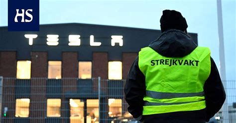 Cars The Strike Against Tesla Is Expanding In Sweden Pledge Times