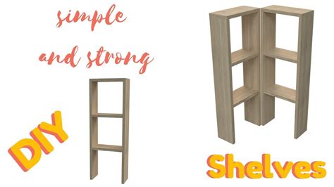 How To Build Free Standing Shelves At Taylor Robles Blog