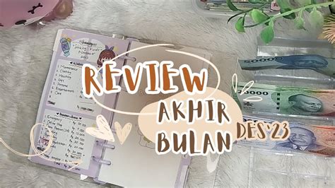 REVIEW EVALUASI AKHIR BULAN SISA BUDGET DESEMBER 2023 ISI