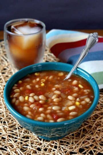 Navy Bean Soup Slow Cooker Style Recipe - Vegan in the Freezer