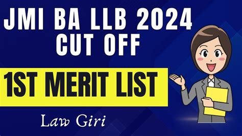 Jmi Ba Llb Entrance Exam Cut Off Jamia Millia Islamia Law St