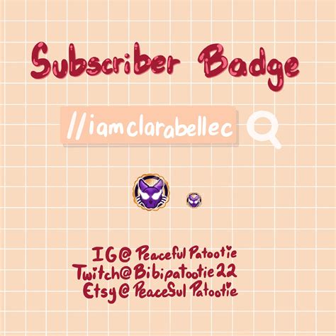 Custom Twitch Sub Badges / Subscriber Badges / Commission - Etsy