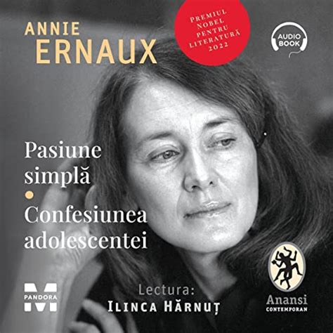 Pasiune Simplă Simple Passion By Annie Ernaux Audiobook Uk