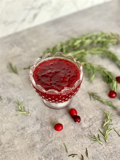 Classic Cranberry Sauce The Tiny Fairy