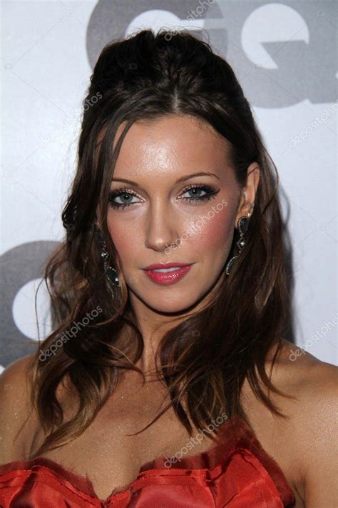 Katie Cassidy At The Gq Men Of The Year Party Chateau Marmont West