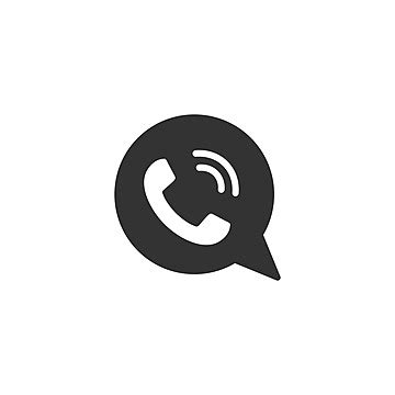 Simple Phone Icon Vector On White Background Flat Outline Modern Vector