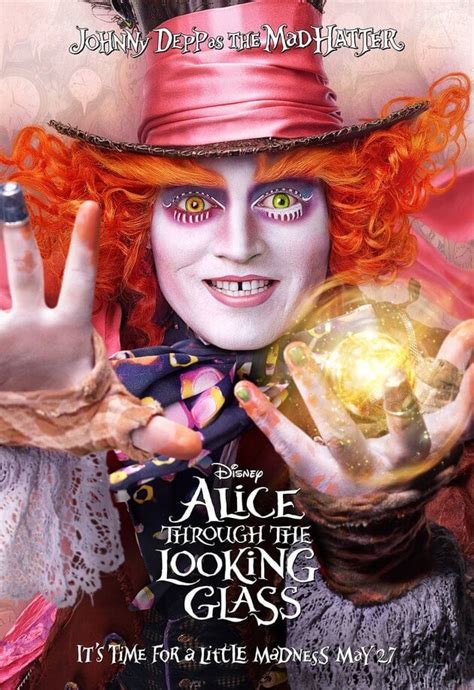 Alice Through The Looking Glass Gets A Surreal First Trailer And Character Posters Midroad