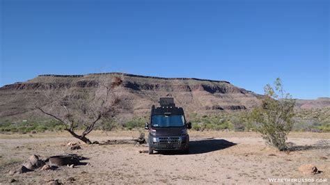 Free Camping Mojave National Preserve - Banshee Canyon - WE'RE THE RUSSOS