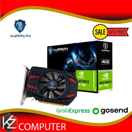 Jual VGA GT 740 4GB DDR5 128Bit Vurrion GeForce Nvidia Shopee Indonesia