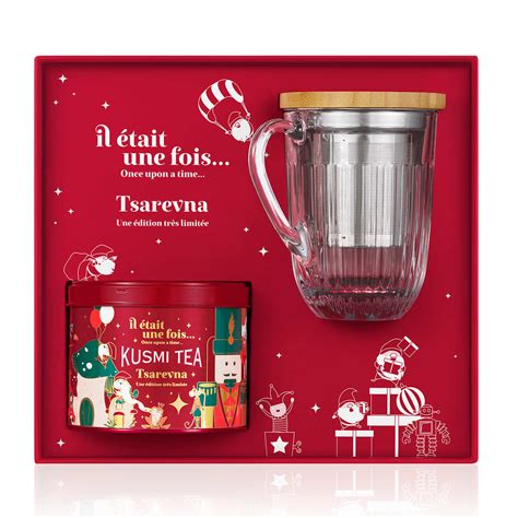 Coffret Cadeau Tsarevna Bio Avec Sa Tisani Re Kusmi Tea