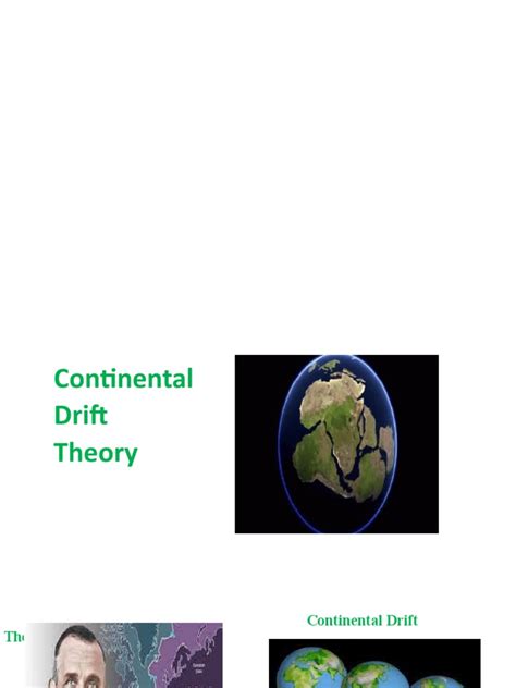 Continental Drift Theory Seafloor Spreading Pdf Plate Tectonics