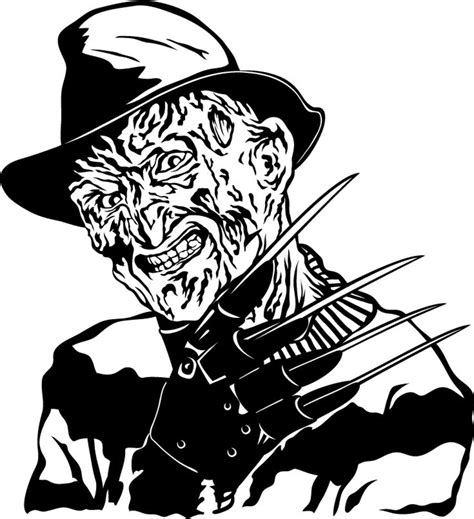 Freddy Krueger Svg Chucky Horror Movie Horror Halloween Svg Etsy