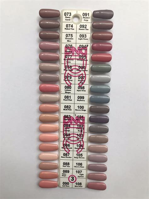 Dnd Gel Polish Sample Chart Dc Collection Chart 3 Dnd Gel Polish Fall Nail Trends Nagellack